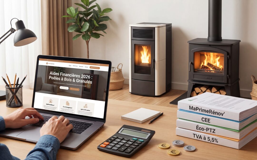 Quelles aides financières pour l&rsquo;installation d&rsquo;un poêle ou cheminée en 2026 ?